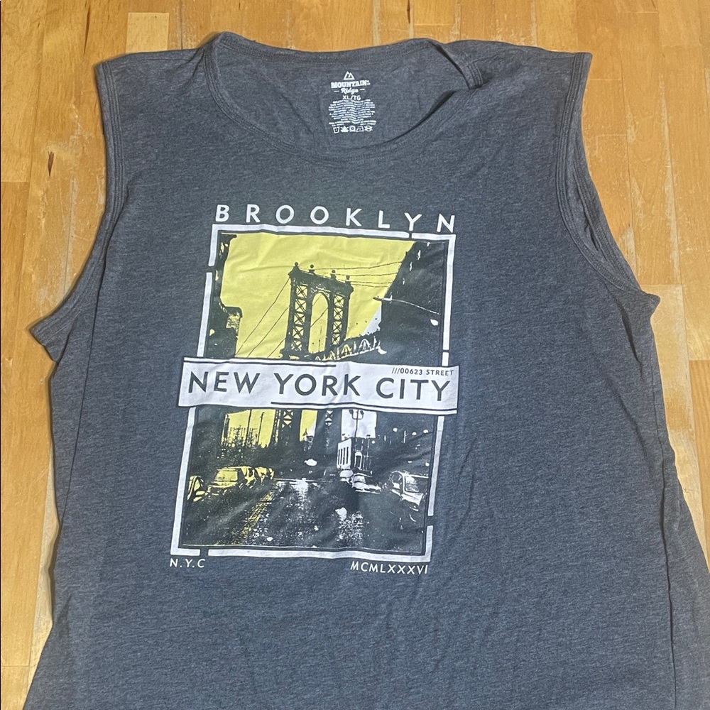 Men’s Brooklyn New York City Graphic Tank Top